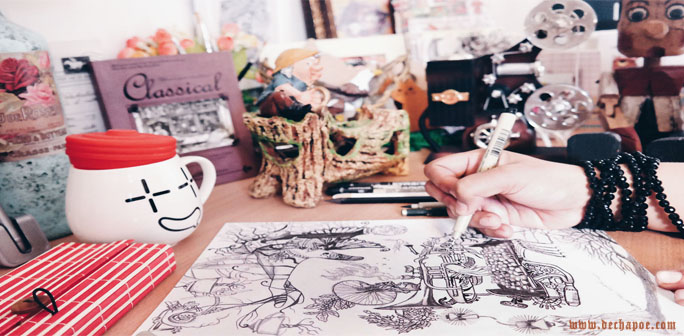 Dechapoe News – Sketching For Culture and Coffee Story Artwork