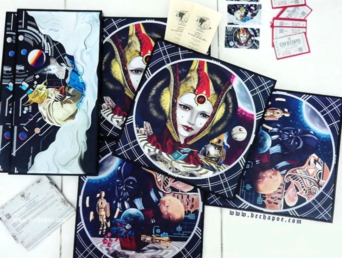 Icha Dechapoe News - Startwars Fan Art Sold To Chicago, Jakarta & Pangkalan Bun